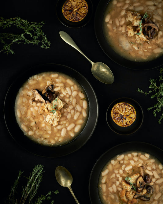 Ham Hocks with Gigante Beans and Kale (instant pot recipe, too!)