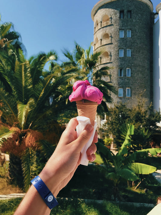 Dondurma (stretchy Turkish Ice Cream) / Bastani (Persian variety)