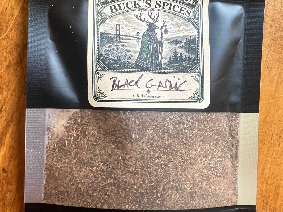 Black Magic: Pure USDA Organic Black Garlic Powder 1 oz