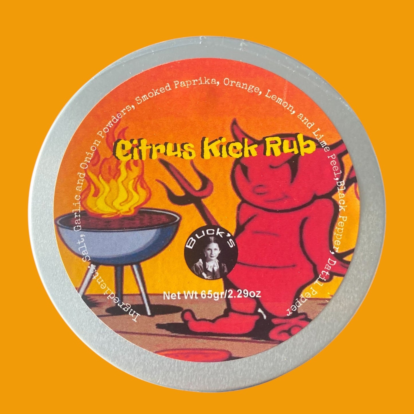 Citrus Kick Rub (w/Datil pepper)