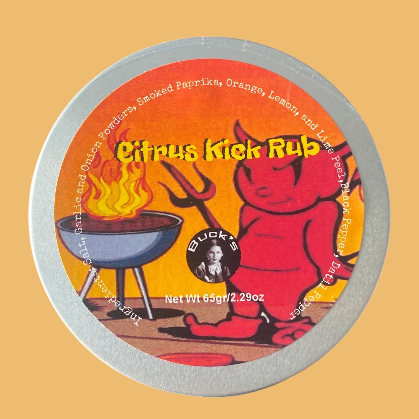 Citrus Kick Rub (w/Datil pepper)