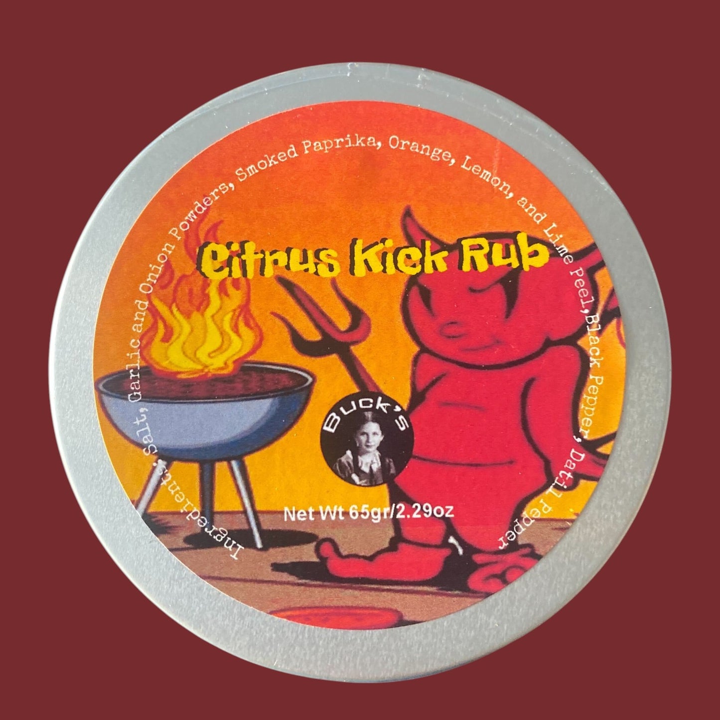 Citrus Kick Rub (w/Datil pepper)