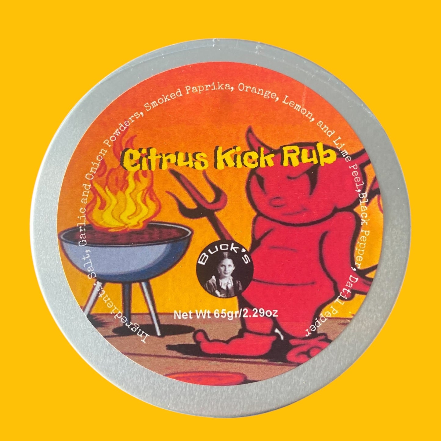 Citrus Kick Rub (w/Datil pepper)