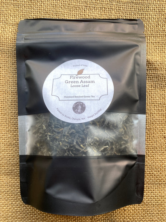Heritage Firewood Green - Single Origin, Small Batch Assam Green Tea