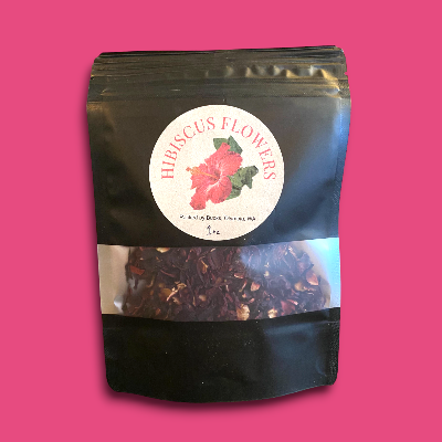 Certified Organic Hibiscus Flowers (Hibiscus sabdariffa)