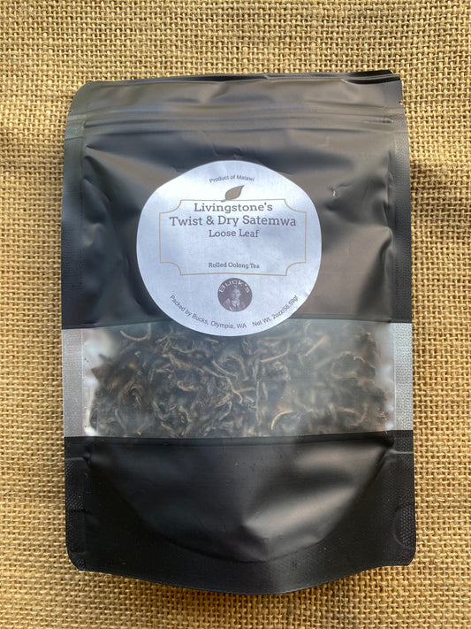 Livingstone's Twist & Dry - Single Origin, Malawian Heritage, Small Batch Tea