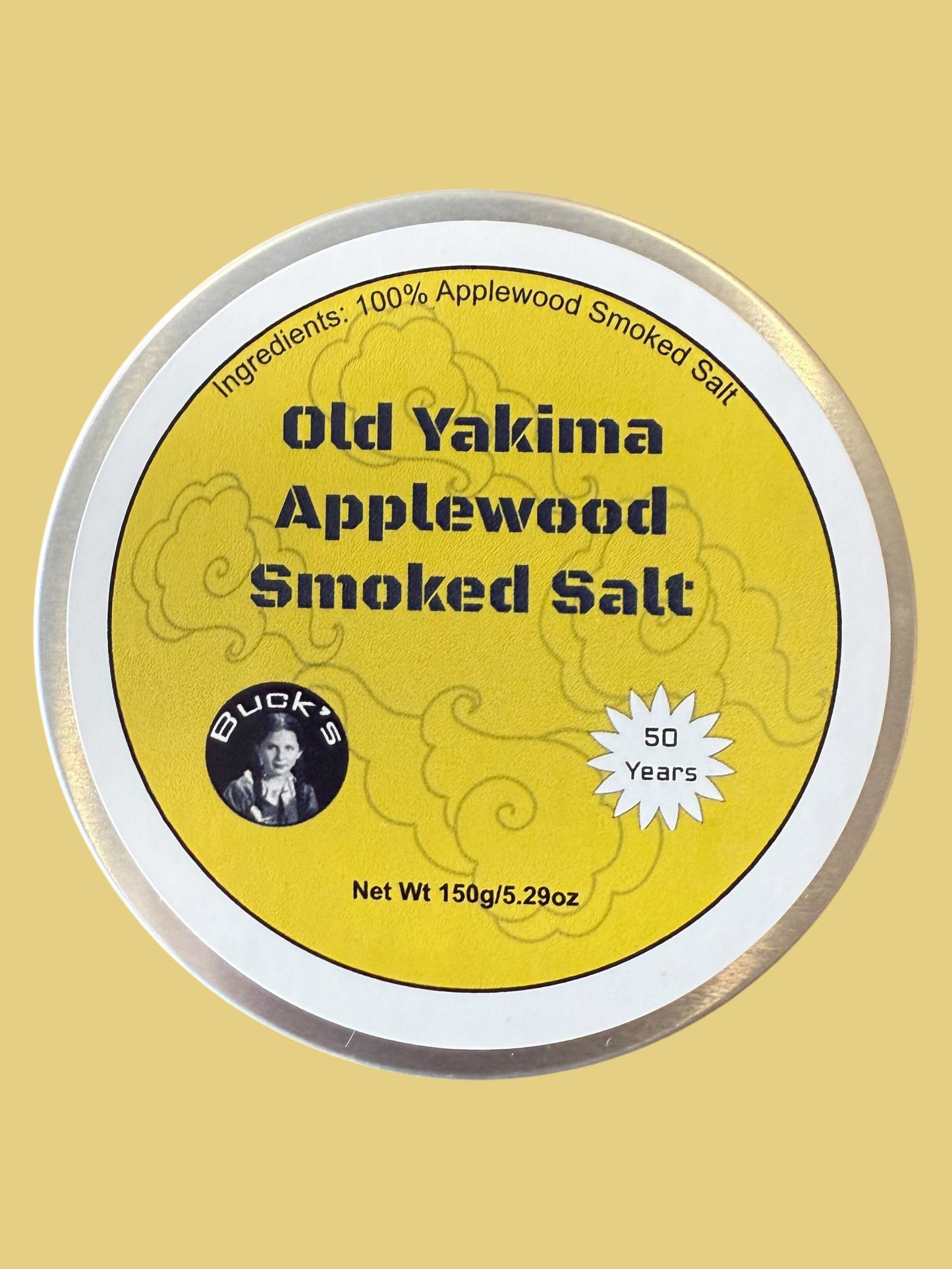 Old Yakima Applewood Smoked Salt Tin