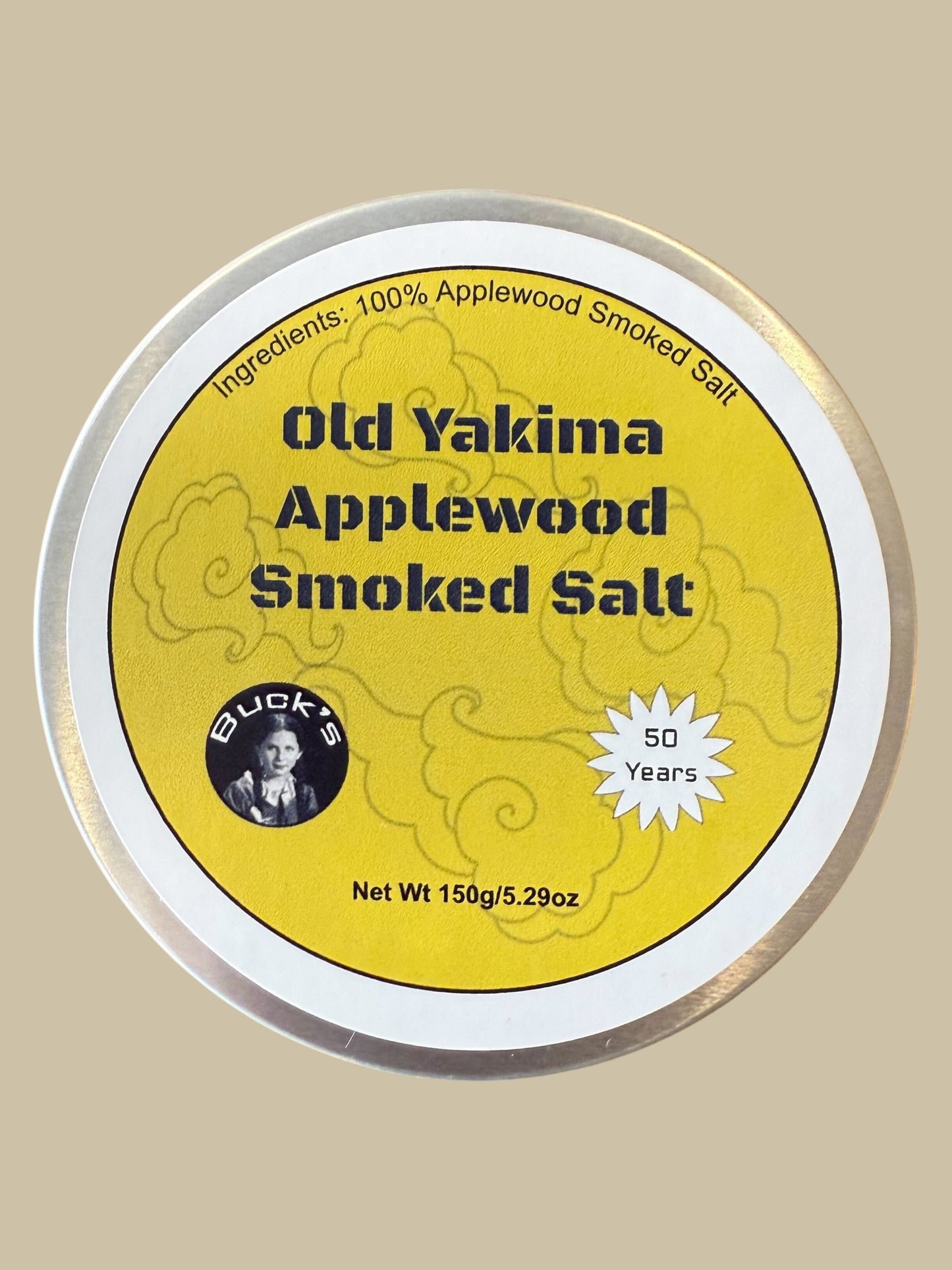 Old Yakima Applewood Smoked Salt Tin