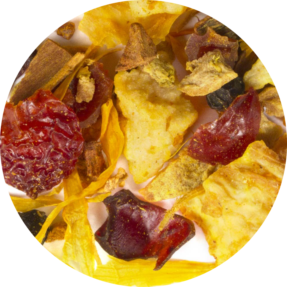 Box of 15 Full-Leaf Sunny Turmeric Bliss Tea Bags
