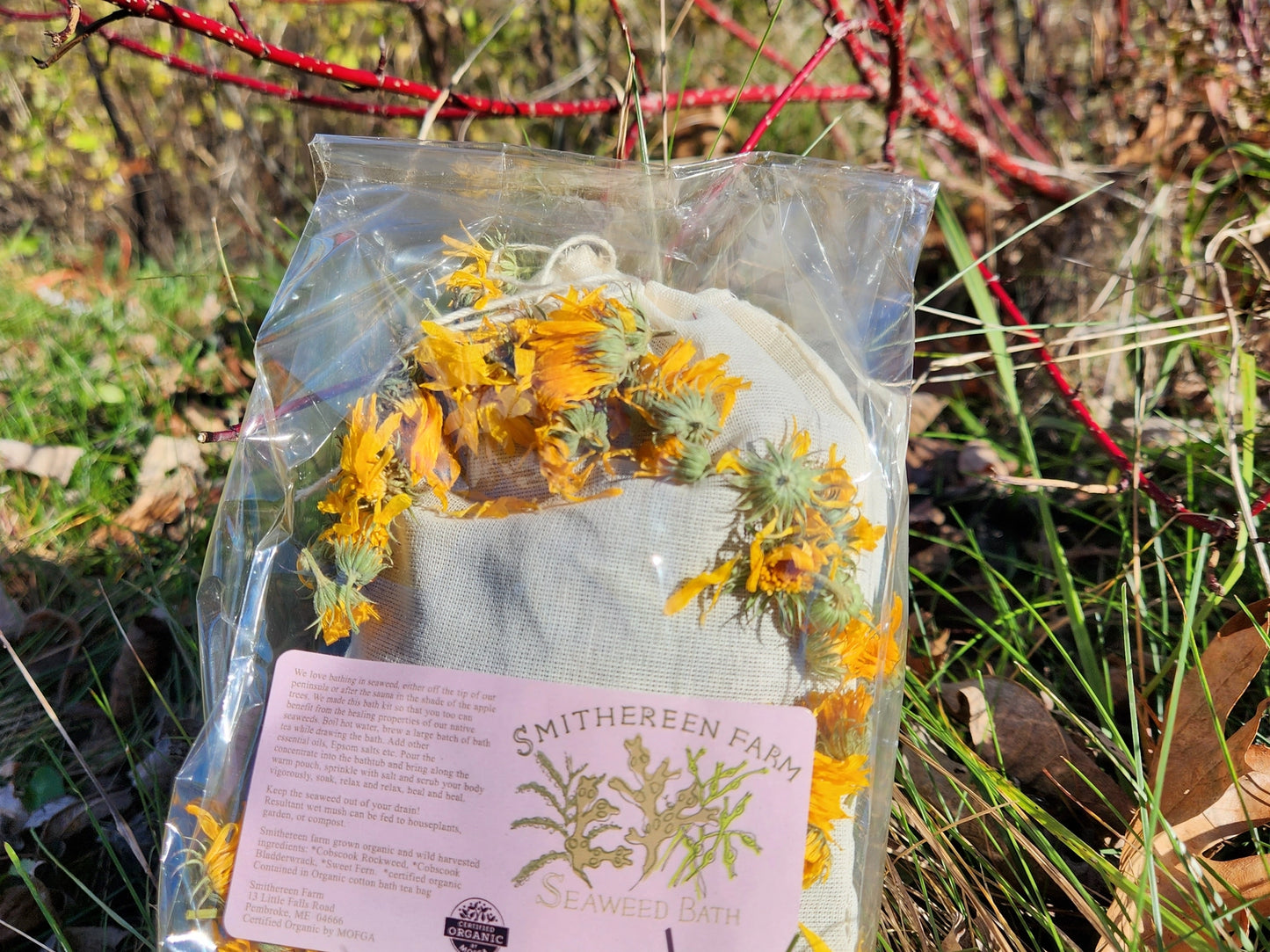 Luxurious Seaweed Bath - Smithereen Farm - Certified Organic