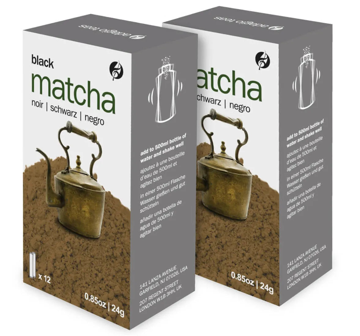 Matcha Sticks, Black! Box of 12!