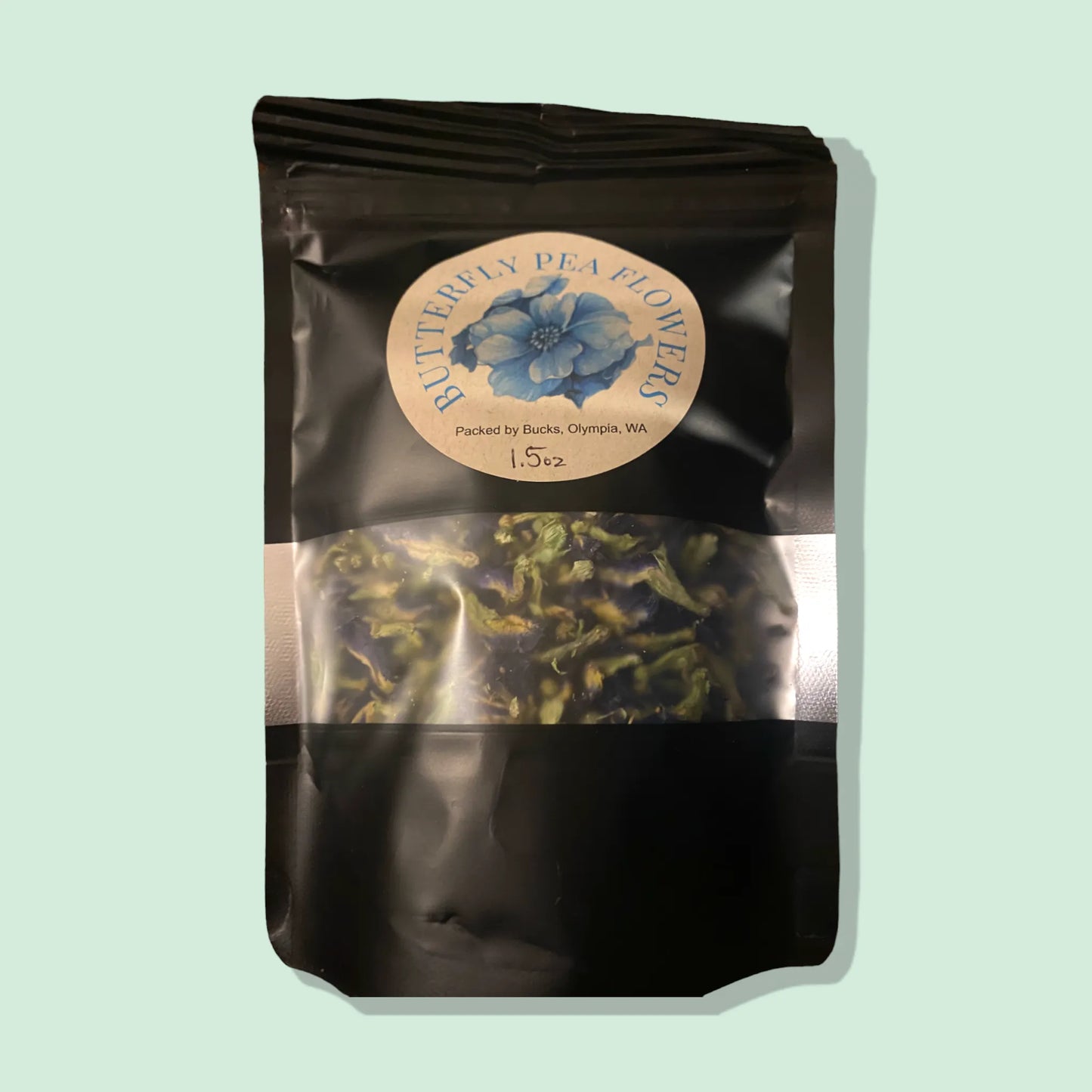 Pure Butterfly Pea Flowers (Aprajita, Cordofan, Clitoria, Anchan) for Tea