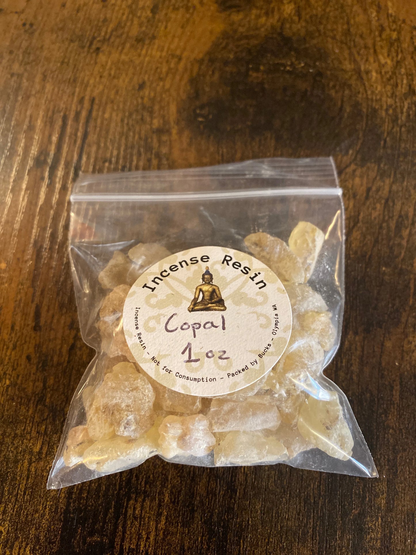Natural Copal Resin Incense (Pom)