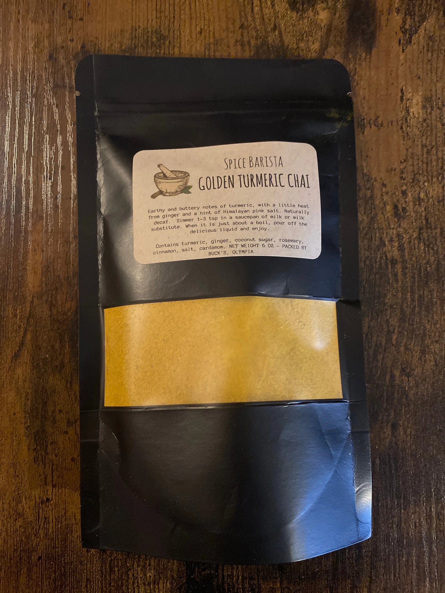 Spice Barista Golden Turmeric Chai