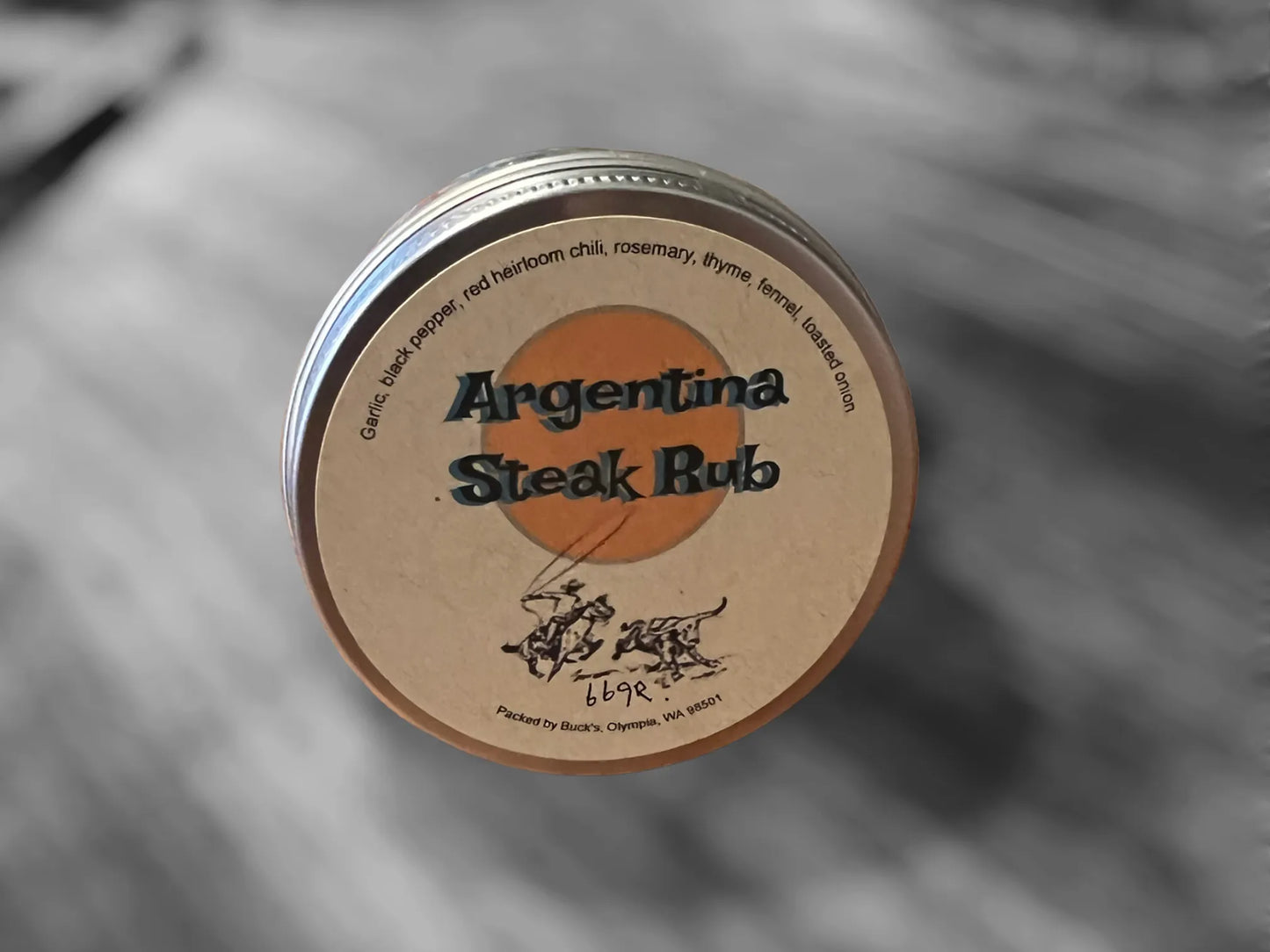 Argentina Steak Rub Tin