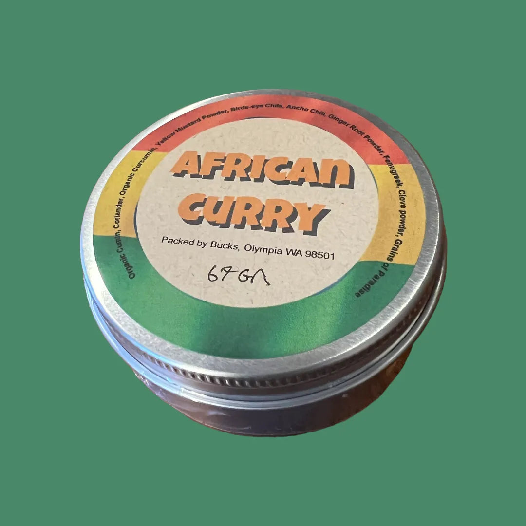 African Curry Tin