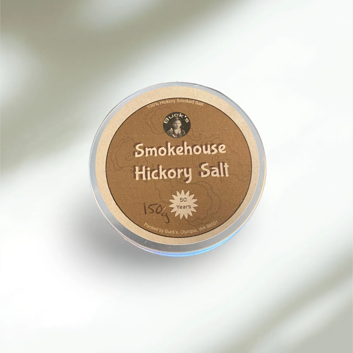 Smokehouse Hickory Salt Tin