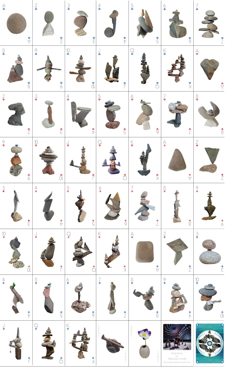 Limited Edition Rock Stack Playing Cards