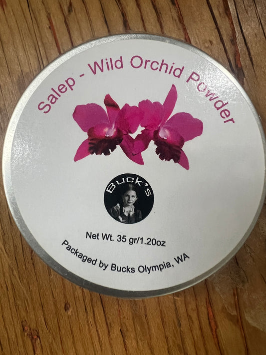 Pure Salep (saleb, sahlab), Wild Orchid Powder (for making Persian Ice Cream)