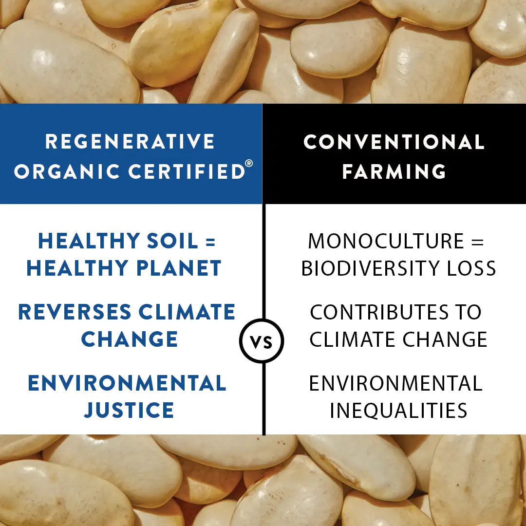 Gigante Beans - YUGE - Certified Regenerative Organic, by Simpli