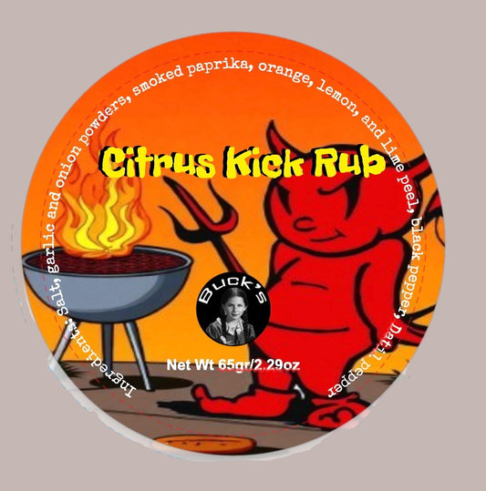Citrus Kick Rub (w/Datil pepper)