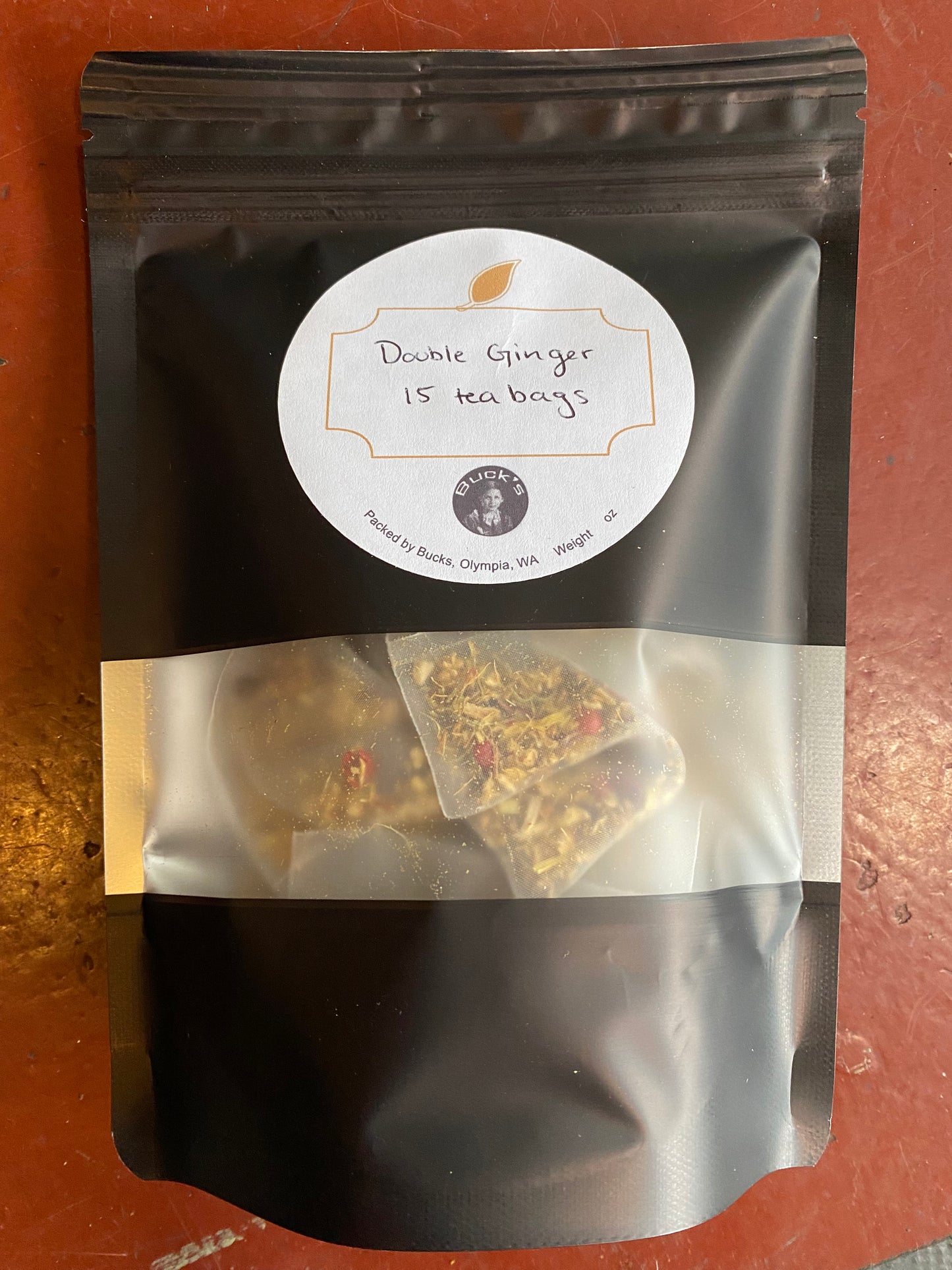 Double Ginger Rooibos Tea Bags