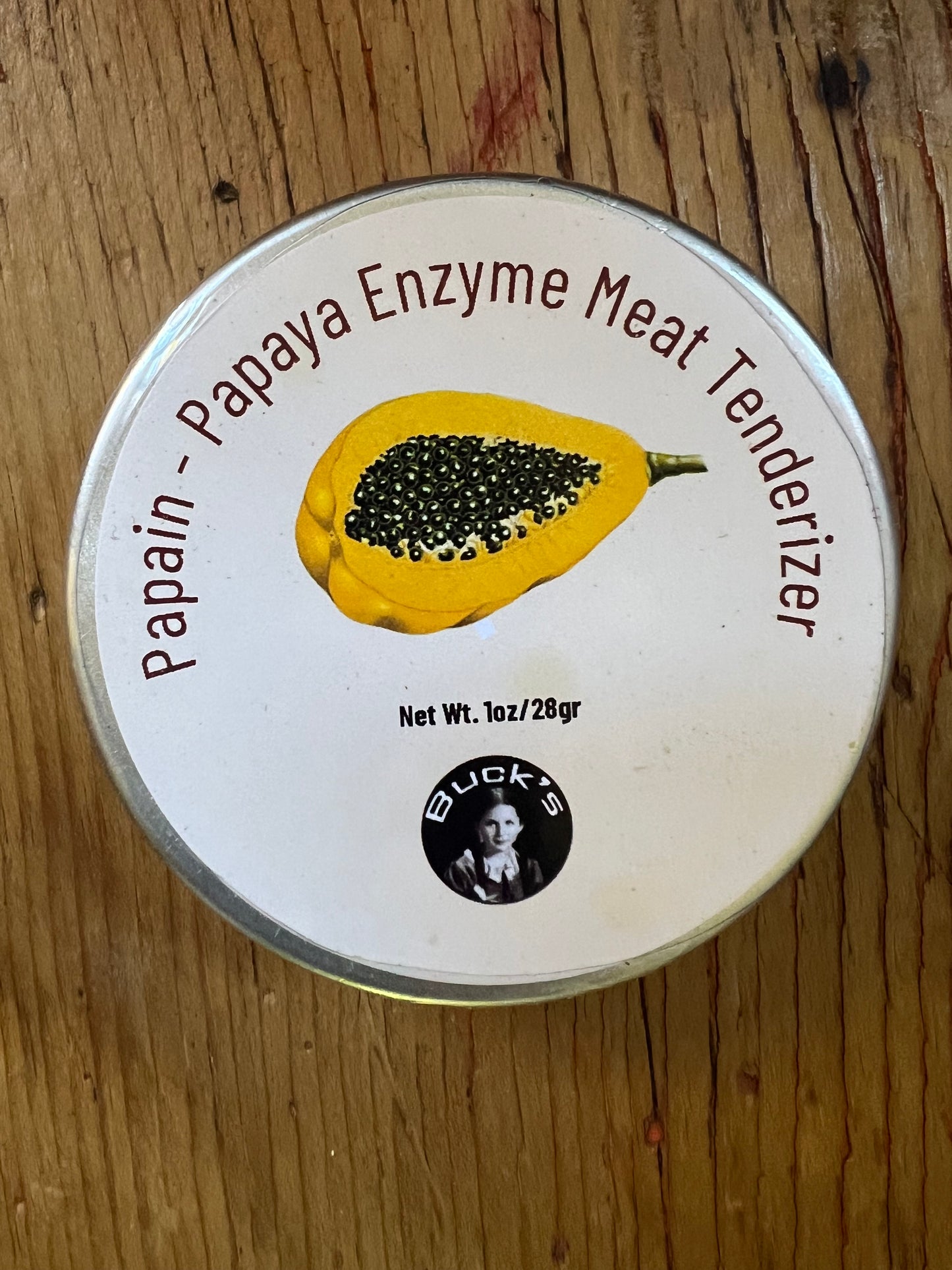 Papain (natural Papaya-based enzymatic meat tenderizer)