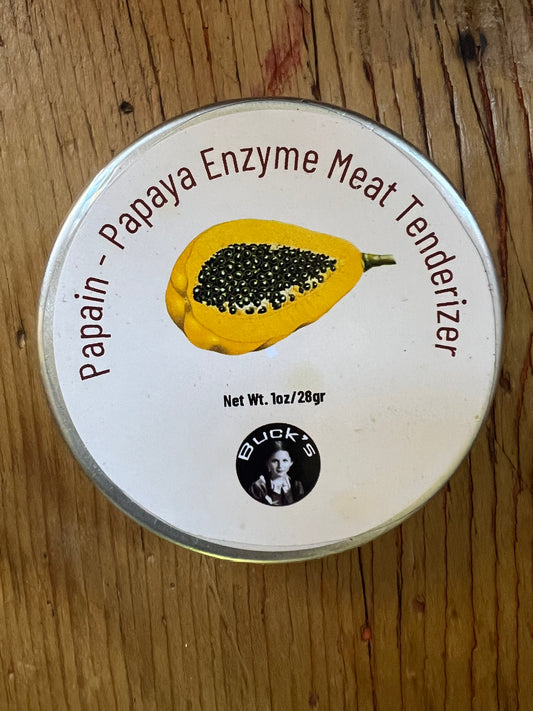 Papain (natural Papaya-based enzymatic meat tenderizer)