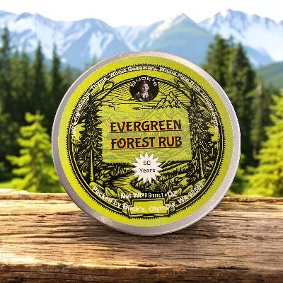 Evergreen Forest Rub Tin