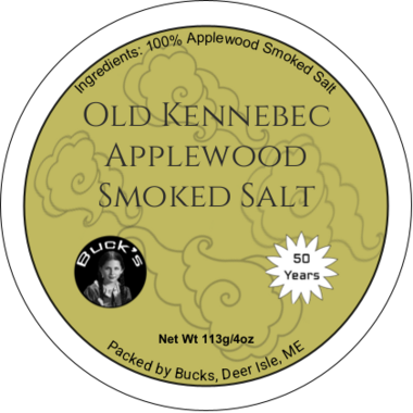 Old Kennebec Applewood Smoked Salt Tin