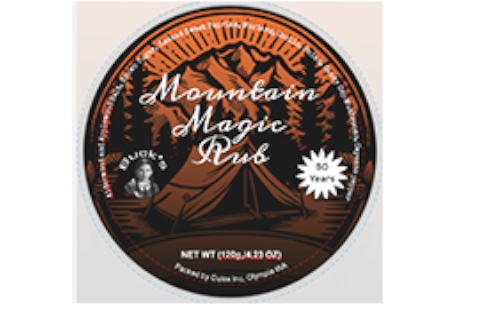 Mountain Magic Rub (Decorative And Reusable Tin)