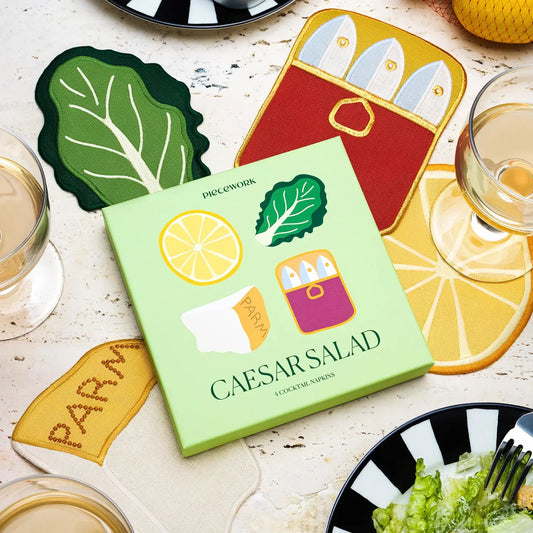 ✨New✨Caesar Salad Cocktail Napkins - Set of 4