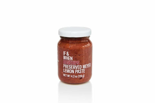 Rosehips Coriander Preserved Meyer Lemon Paste
