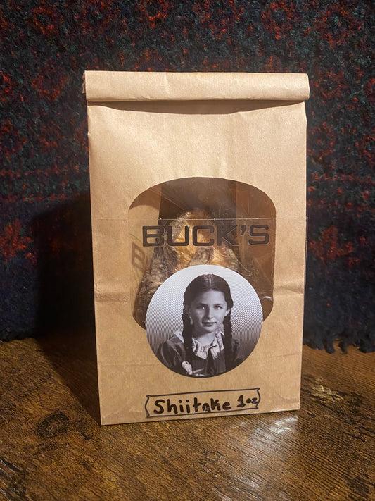 Shiitake Mushrooms, Dried, 1 oz