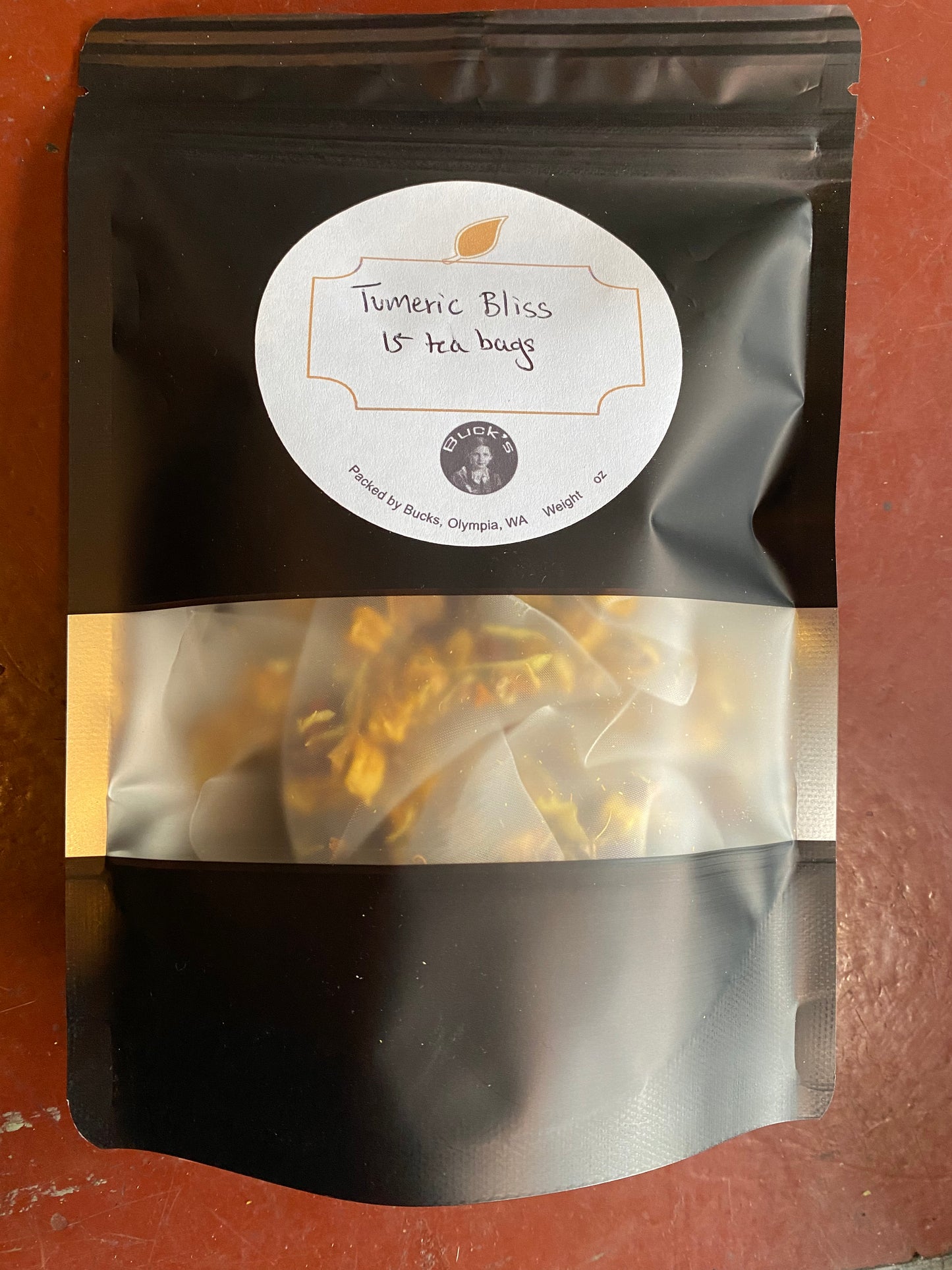 Full-Leaf Sunny Turmeric Bliss Tea Bags