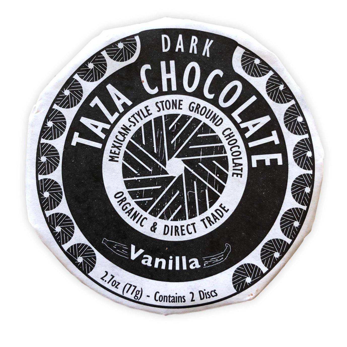 Organic Taza Mexican Artisanal Chocolate  - Vanilla