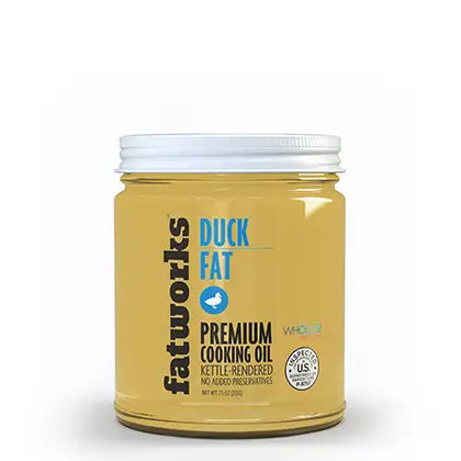 Cage Free All Natural Gourmet Duck Fat Cooking Fat