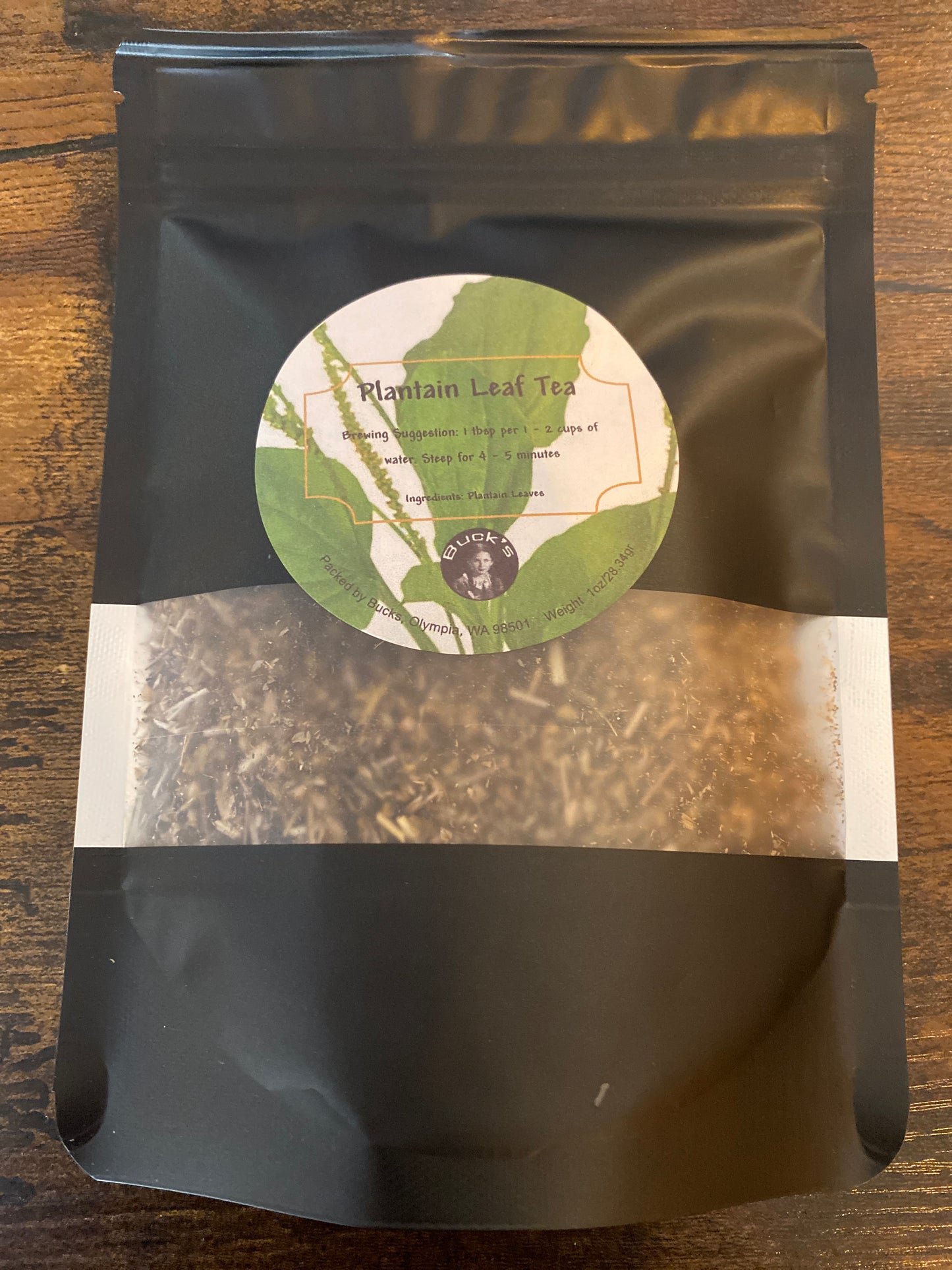 USDA Certified Organic Plantain Leaf tea