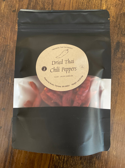 Thai Red Chile Bird Chili Peppers