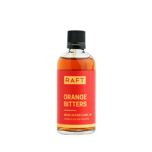 Raft Orange Bitters (cocktail making)