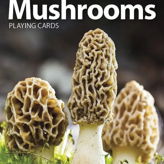 Wild Mushroom Playing Cards