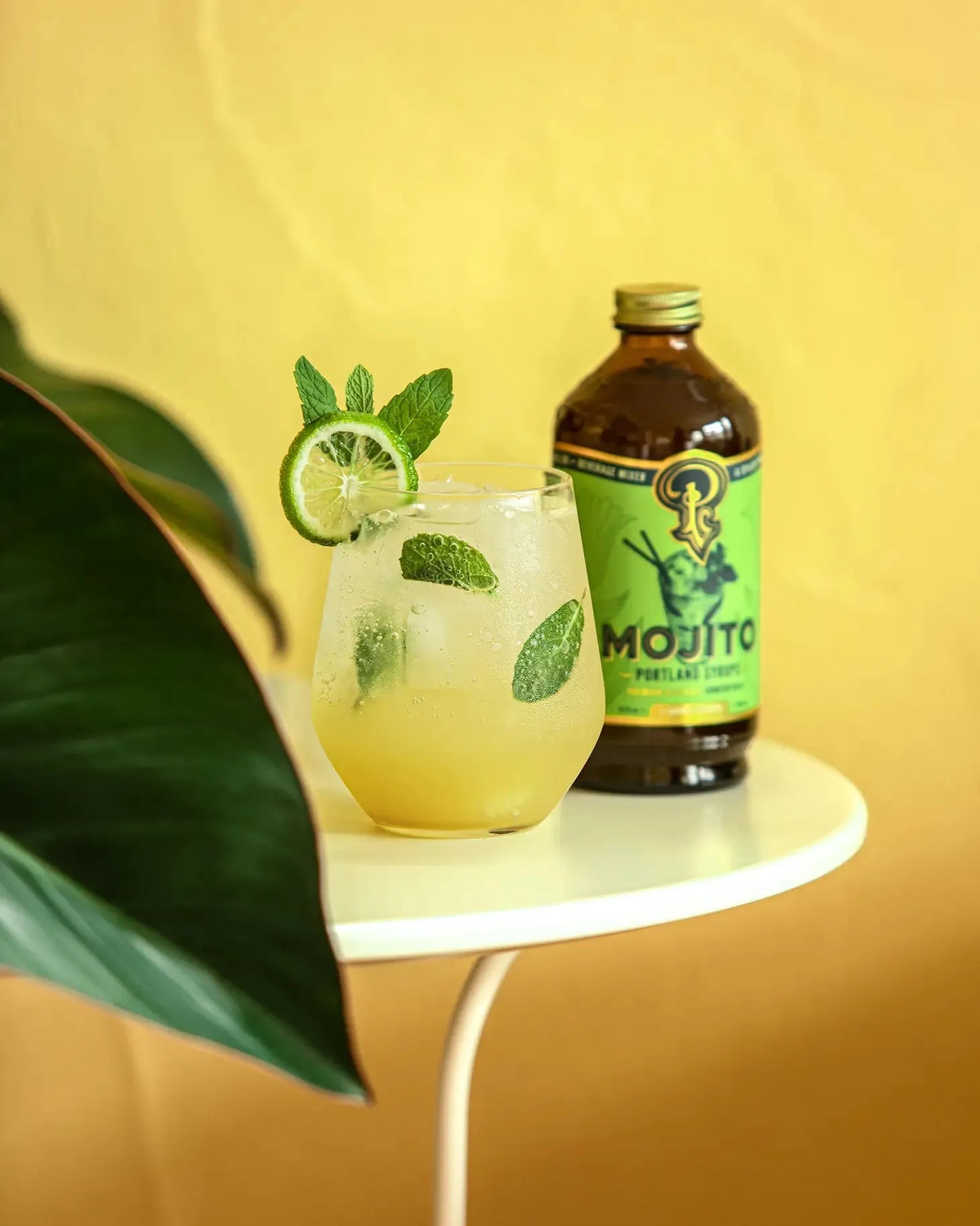 Mojito Syrup 12oz - cocktail / mocktail beverage mixer - Portland Syrups