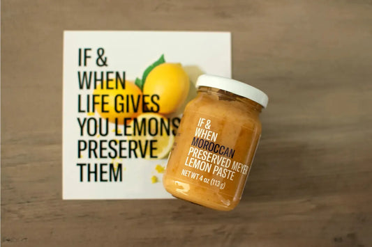 If & When Moroccan Preserved Meyer Lemon Paste