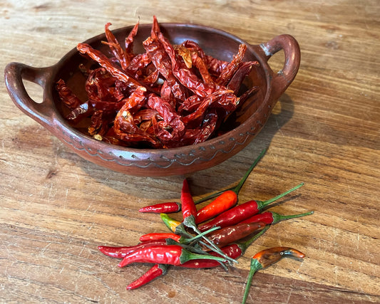 Thai Red Chile Bird Chili Peppers
