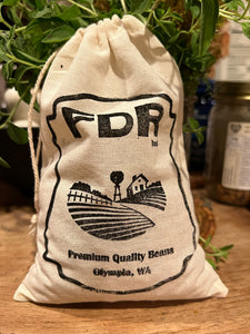 FDR Cranberry Beans, USDA Certified Organic (aka Borlotti, Romano, French Horticultural)