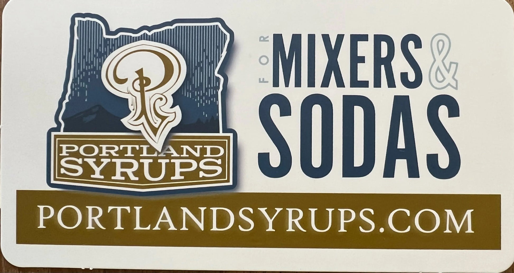 Portland Syrups Beautiful Craft Drink Mixers