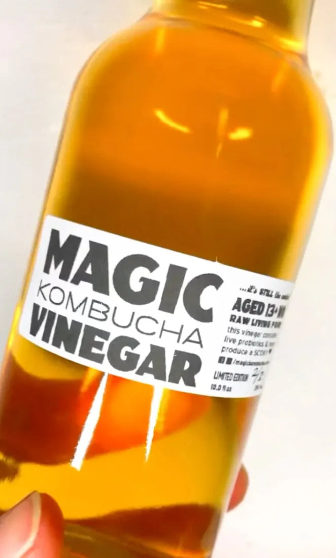 Magic Kombucha Vinegar, Organic, local, small batch