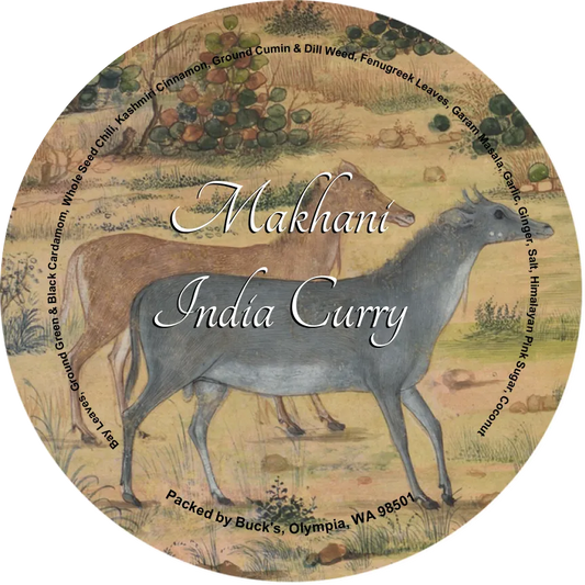 Makhani Curry, in a Decorative and Reusable Tin