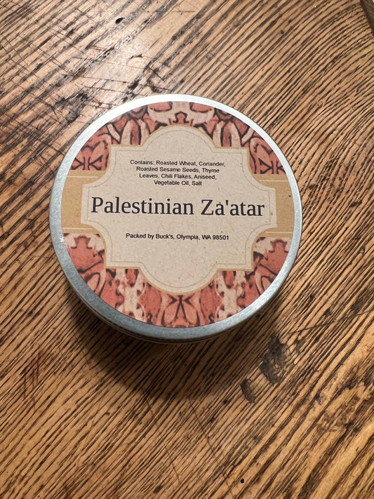 Palestinian Za'atar (Decorative And Reusable Tin)