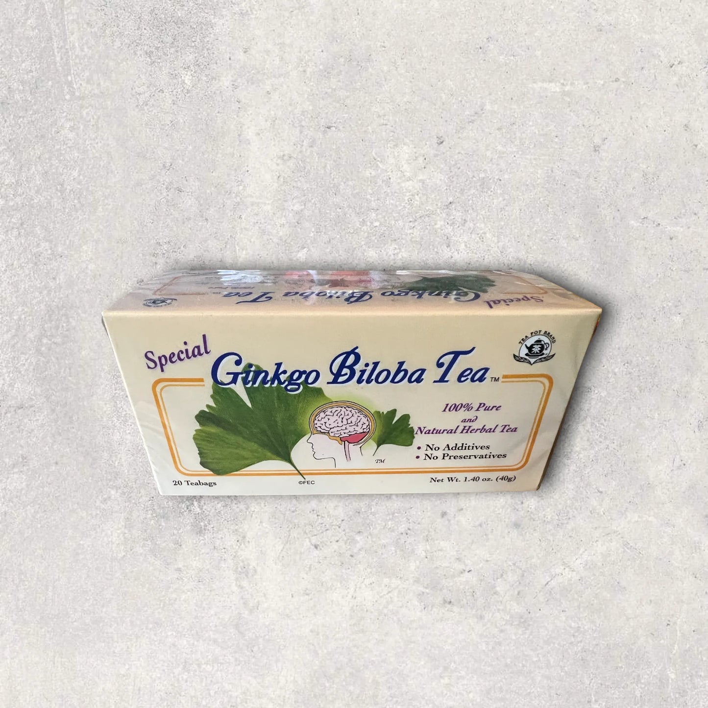 Ginkgo Biloba Tea, 20 Tea Bags